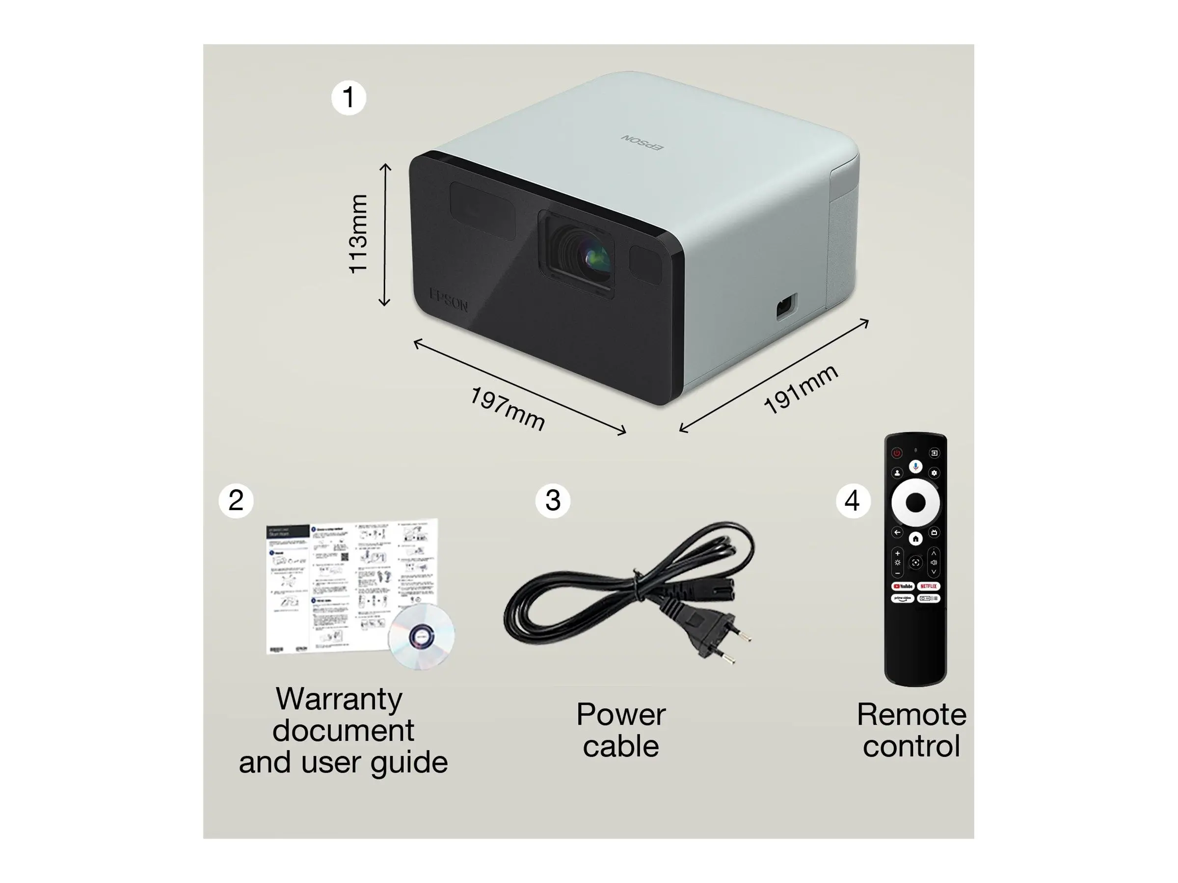 Мултимедиен проектор, Epson EF-21G - image 2