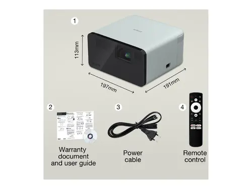 Мултимедиен проектор, Epson EF-21G - image 2