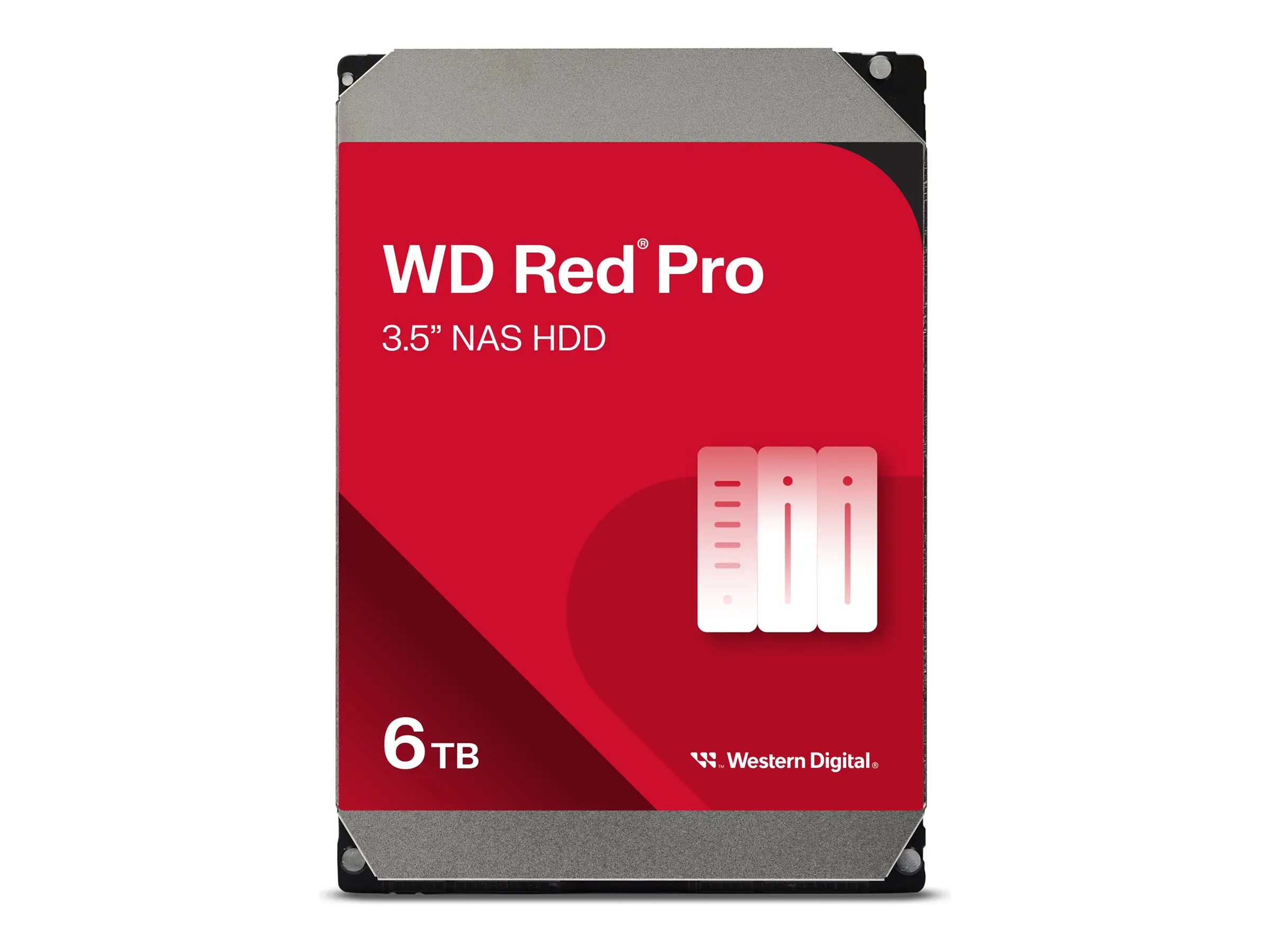 Хард диск WD Red Pro, 6TB NAS, 3.5", 256MB, 7200RPM, WD6005FFBX