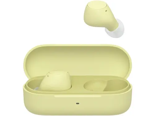 Слушалки, Sony Headset WF-C510, yellow - image 1