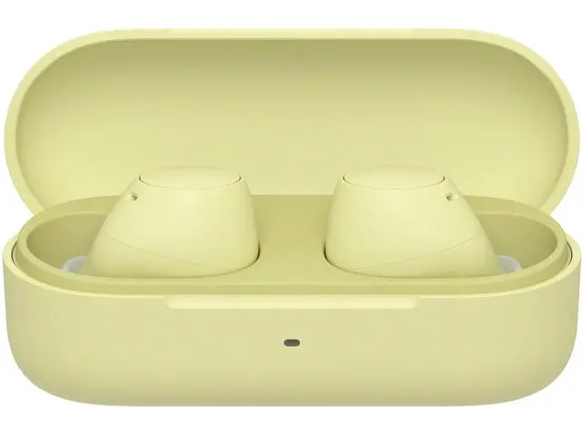 Слушалки, Sony Headset WF-C510, yellow - image 2