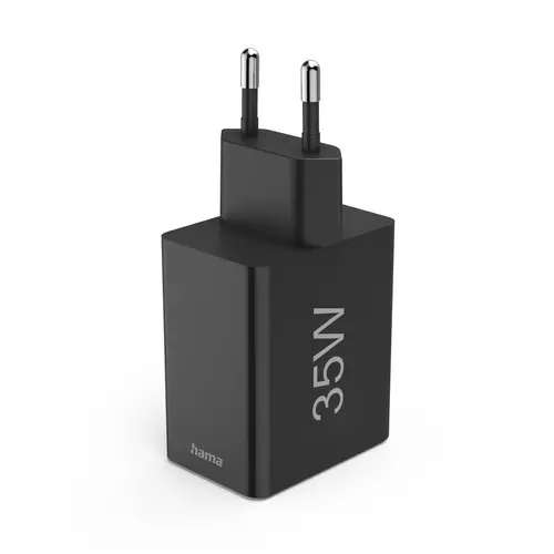 HAMA Мини Зарядно 220V 35 W, 1x USB-C PD, 3x USB-A, Черно - image 4