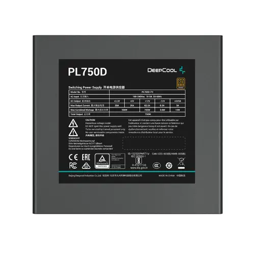 DeepCool захранване PSU ATX 3.1 750W Bronze - PL750-D - image 2