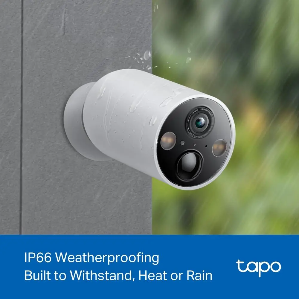 Охранителна WiFi камера TP-Link Tapo C425, Външен/вътрешен монтаж, WiFi - image 6