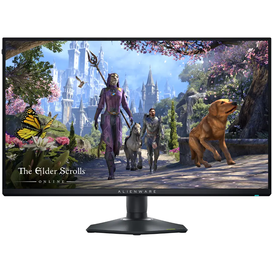 Alienware AW2725QF Gaming οθόνη, 27" 16:9 IPS 3840x2160 έως 180Hz ή 1920x1080 έως 360Hz, 0.5ms GtG, 1000:1, 400 cd/m2, G-Sync, 2x HDMI, 1xDP, 3xUSB