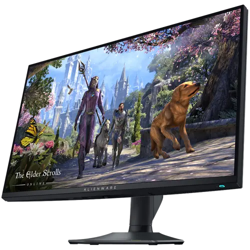 Alienware AW2725QF Monitor gaming, 27" 16:9 IPS 3840x2160 până la 180Hz sau 1920x1080 până la 360Hz, 0.5ms GtG, 1000:1, 400 cd/m2, G-Sync, 2x HDMI - 2