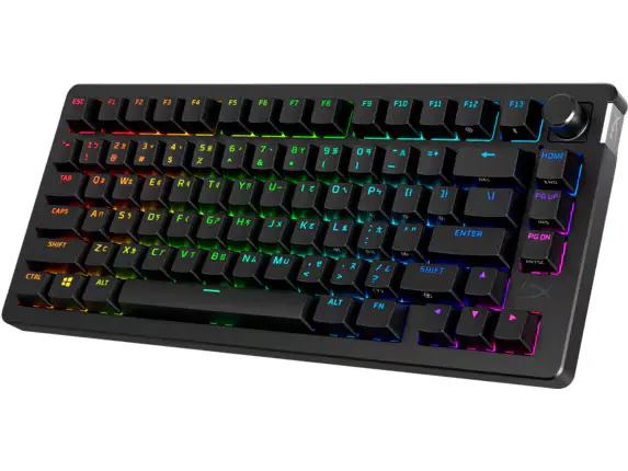 Безжична геймърска механична клавиатура с HyperX Alloy Rise 75 - image 2