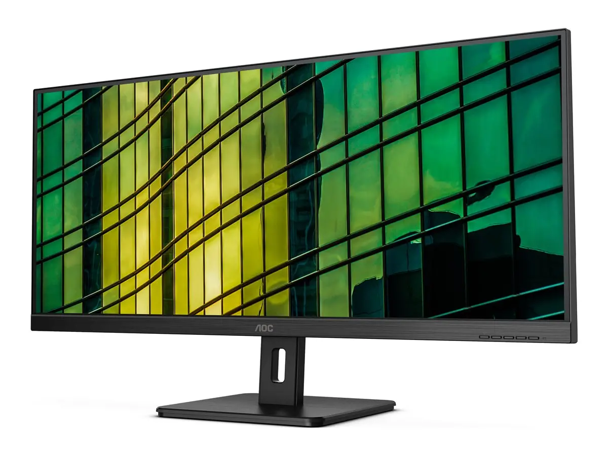 Monitor, AOC U34E2M, 34" VA WLED, 3440x1440@100Hz, 4ms GtG, 300cd m/2, 4000:1, 20M:1 DCR, Adaptive Sync, FlickerFree, Lumină albastră redusă - image 1