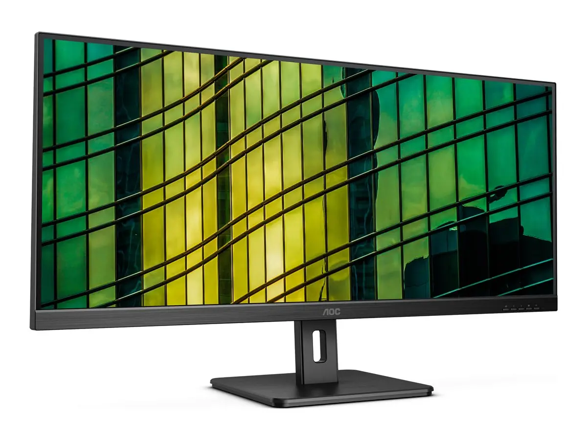 Οθόνη, AOC U34E2M, 34" VA WLED, 3440x1440@100Hz, 4ms GtG, 300cd m/2, 4000:1, 20M:1 DCR, Adaptive Sync, FlickerFree, Χαμηλό μπλε φως, Κλίση, 2xHDMI, DP - image 2