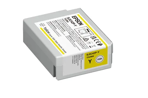 Консуматив, Epson SJIC42P-Y Ink cartridge for ColorWorks C4000e ( Yellow)