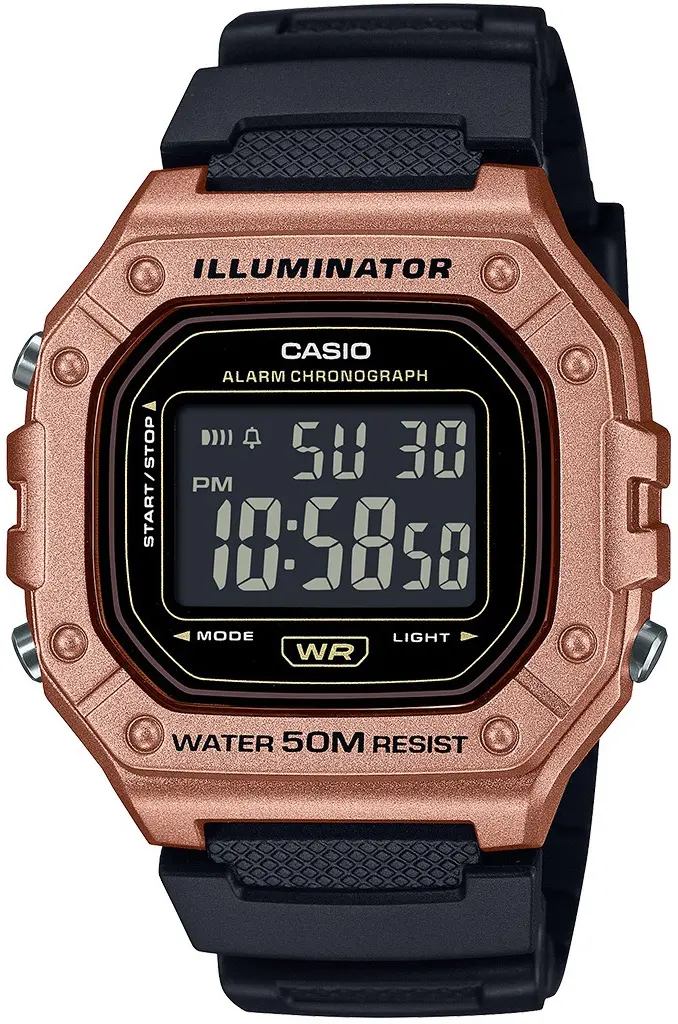 Ψηφιακό ρολόι Casio - W-218HM-5BVEF