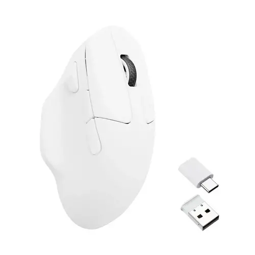 Безжична мишка Keychron M7 1000Hz, Matte White - image 1