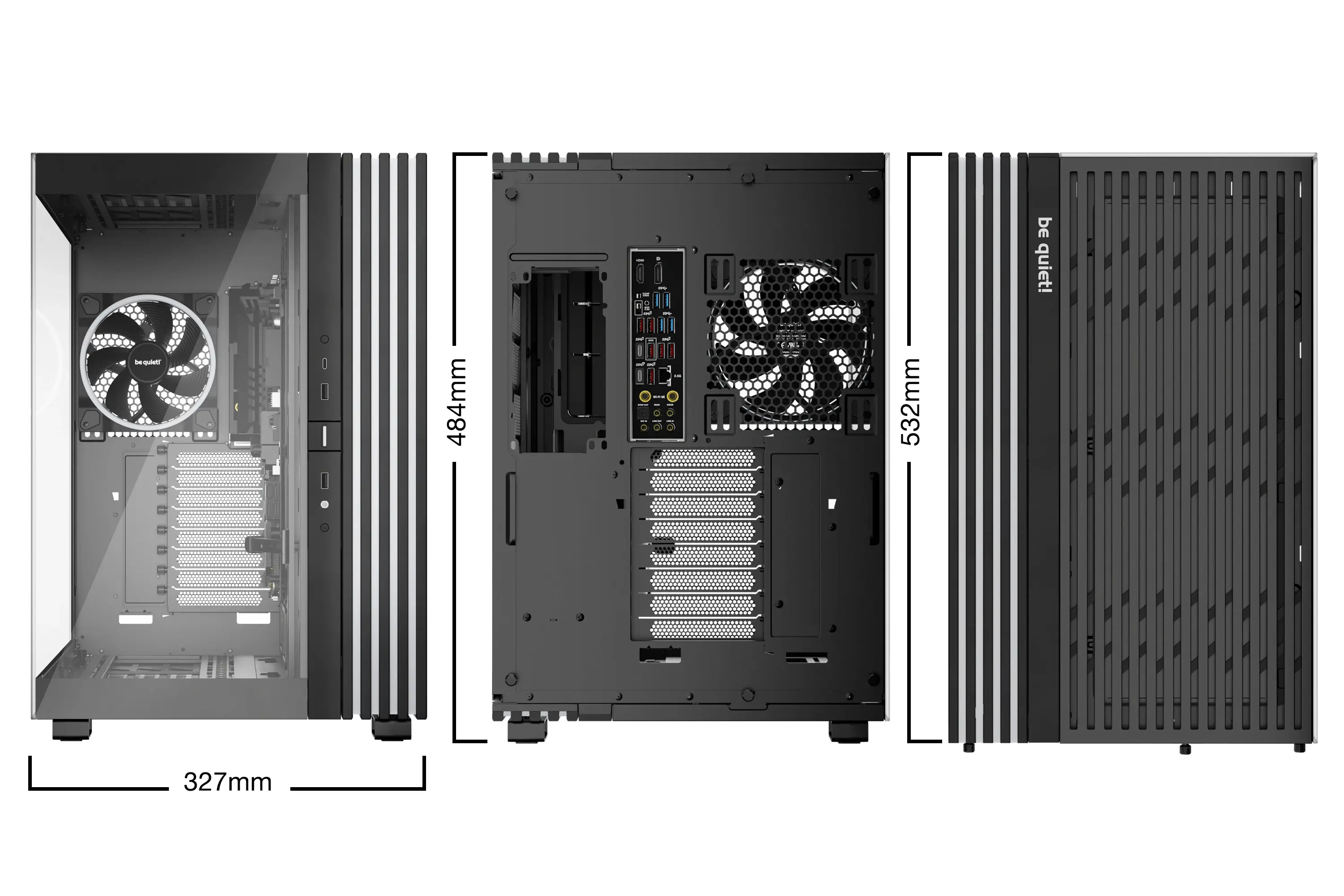 be quiet! кутия Case EATX - LIGHT BASE 900 FX Black - image 1