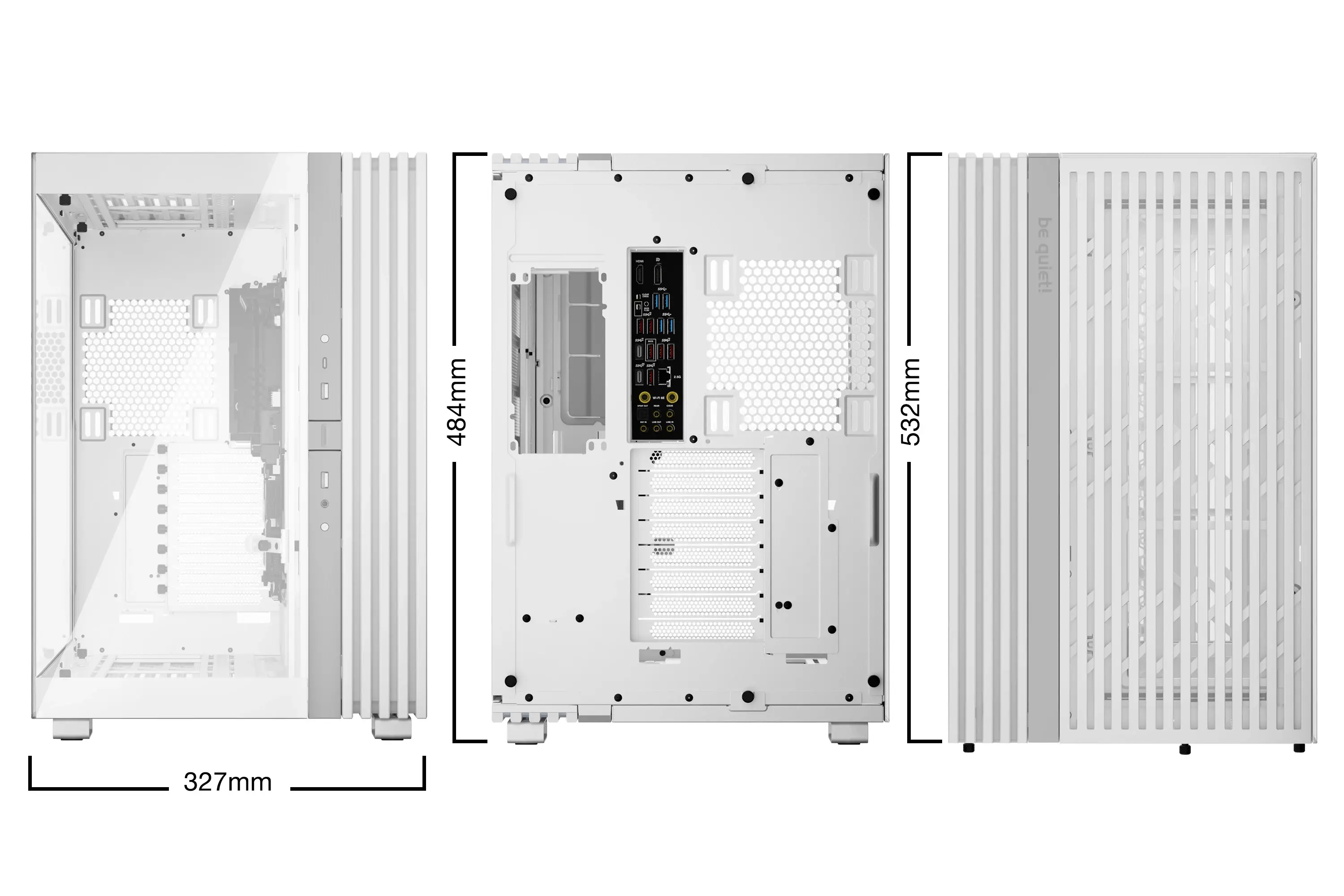 be quiet! кутия Case EATX - LIGHT BASE 900 DX White - image 1