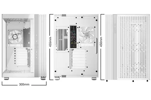 be quiet! кутия Case ATX - LIGHT BASE 600 LX White - image 1