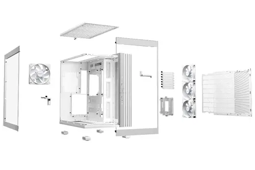 be quiet! кутия Case ATX - LIGHT BASE 600 LX White - image 3