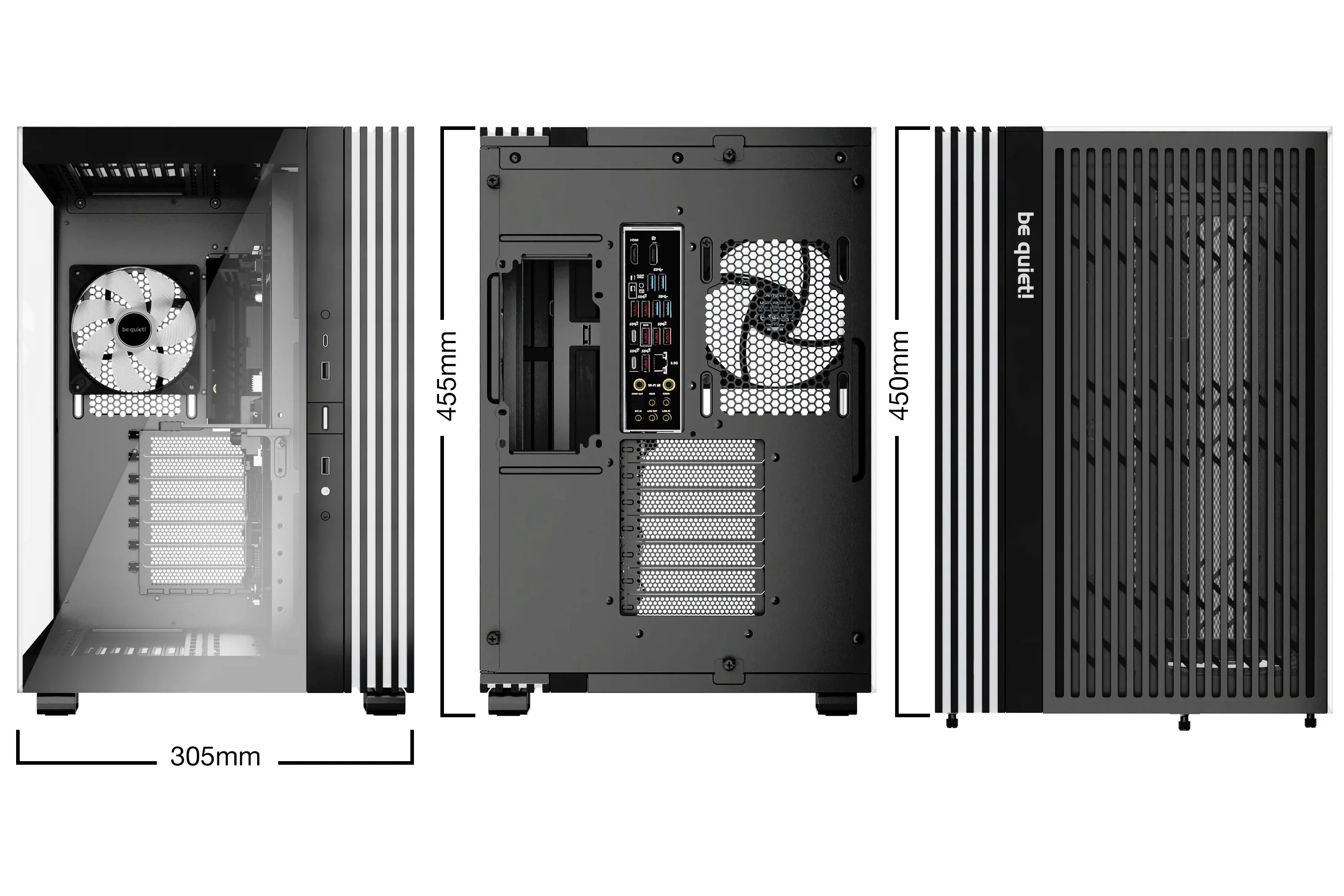 be quiet! кутия Case ATX - LIGHT BASE 600 LX Black - image 1