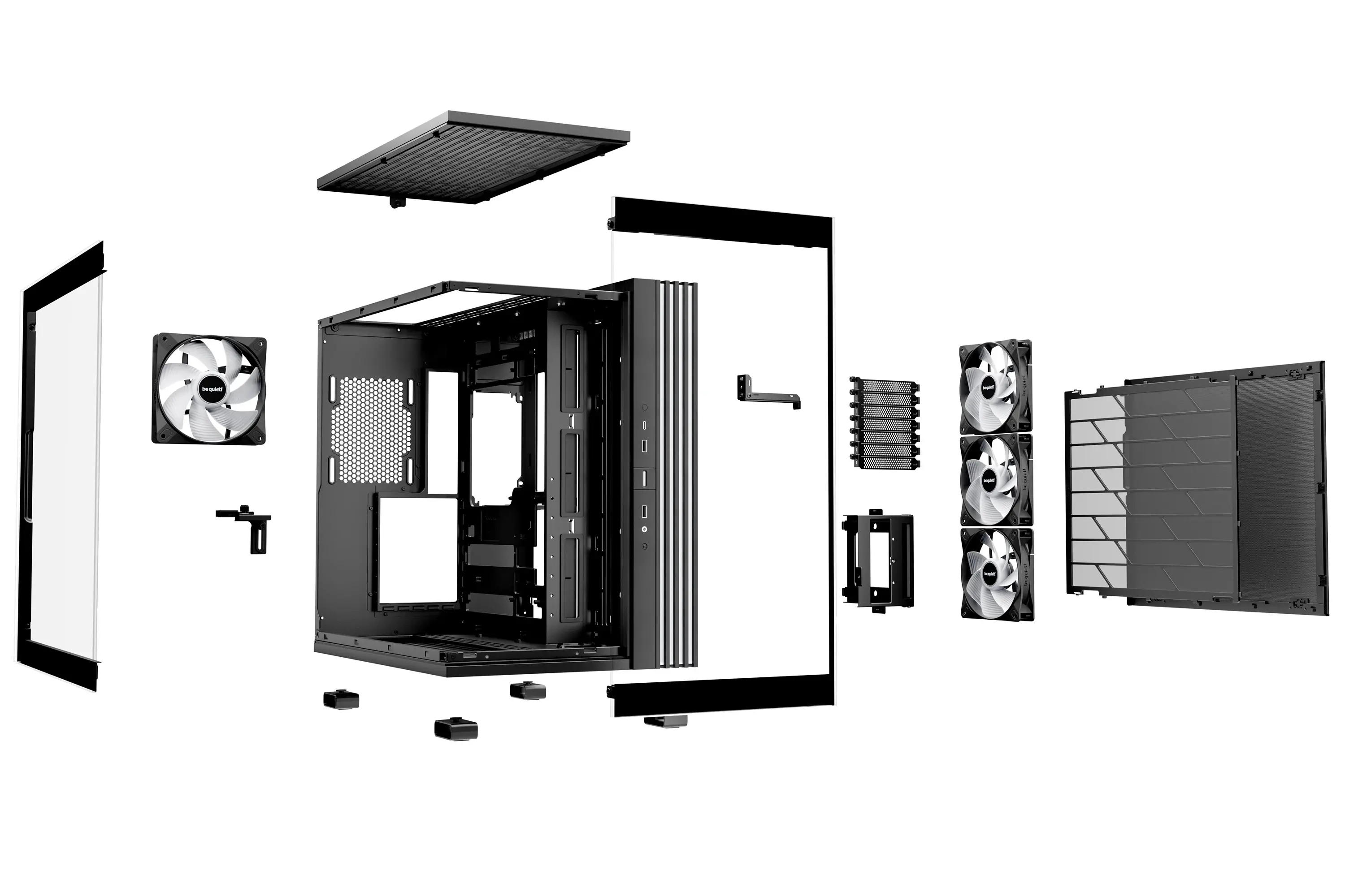 be quiet! кутия Case ATX - LIGHT BASE 600 LX Black - image 3