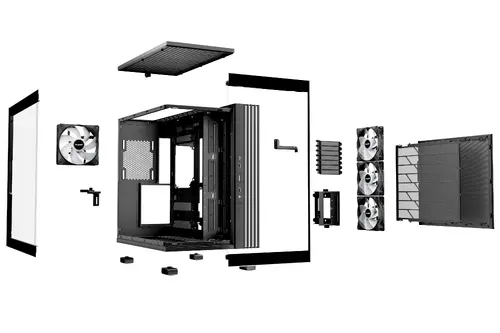 be quiet! кутия Case ATX - LIGHT BASE 600 LX Black - image 3