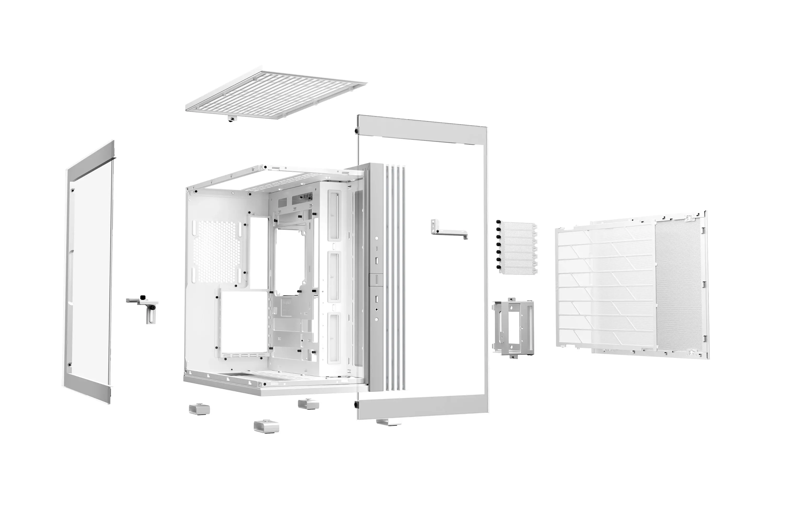 be quiet! Κουτί ATX - LIGHT BASE 600 DX Λευκό - image 3