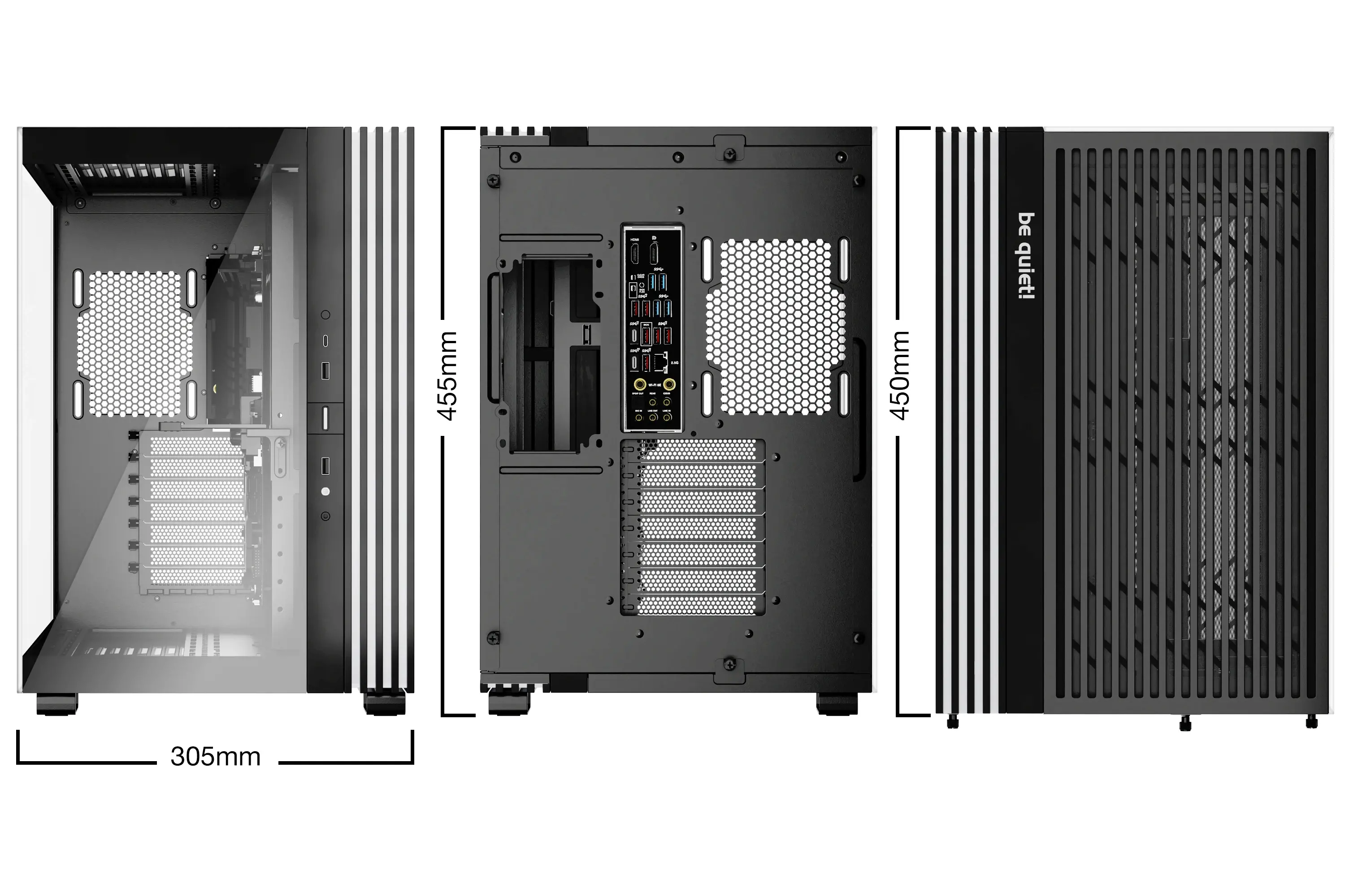 be quiet! кутия Case ATX - LIGHT BASE 600 DX Black - image 1