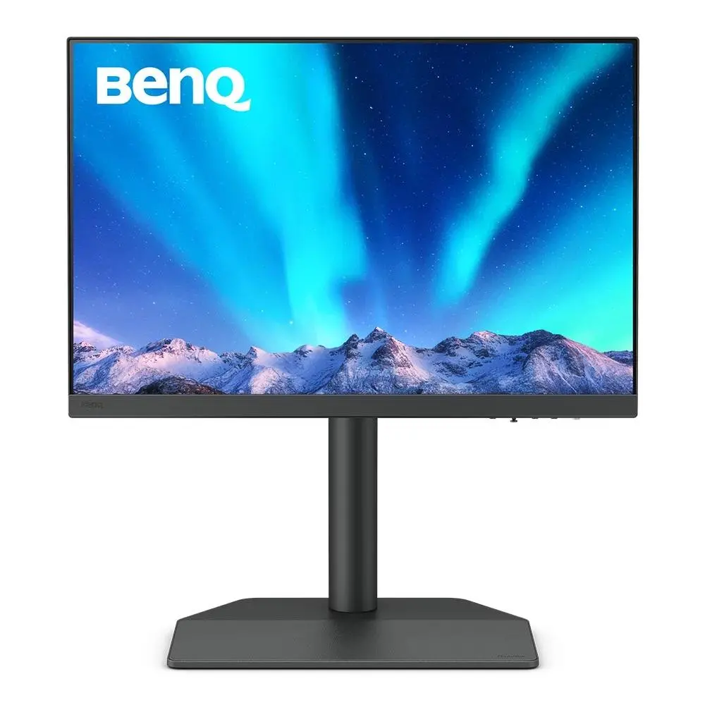 Монитор, BenQ SW242Q, 24.1" IPS, 5ms, 2560x1600 QHD, 16:10, Photo. Monitor, sRGB 100%, Adobe RGB 99%, HDR10, 14-Bit 3D LUT, Delta E, 1000:1, 20M:1 DCR, 400 cd/m2, HDMI 2.0, DP 1.4, USB-C (90W), CReader, H/W calibration, HPhpon.jack, Height Adj., Pivot, Tilt, Swiv