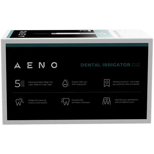 Irigator dentar: 3.7V, 8W, 2500mAh, 200ML - 11