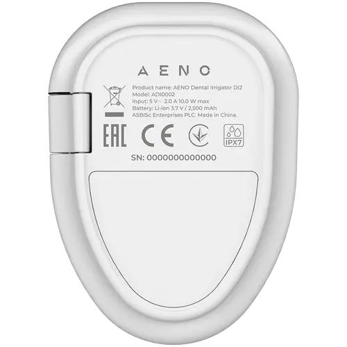 Στοματικό ντους: 3.7V, 8W, 2500mAh, 200ML - 9