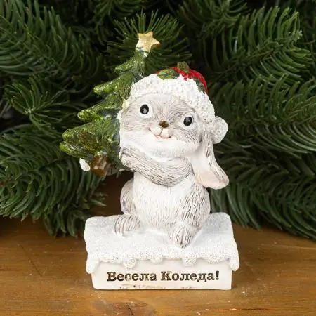 Зайче с елха - image 3