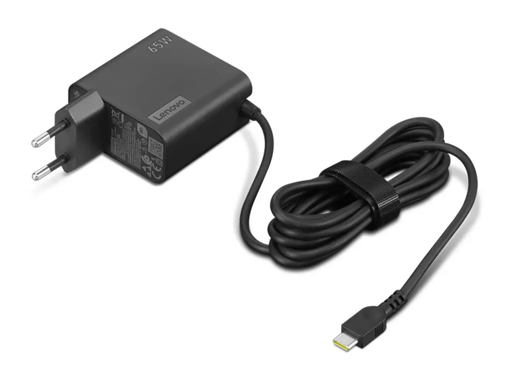 Adaptor, Lenovo 65W USB-C de perete - mufă EU - image 1