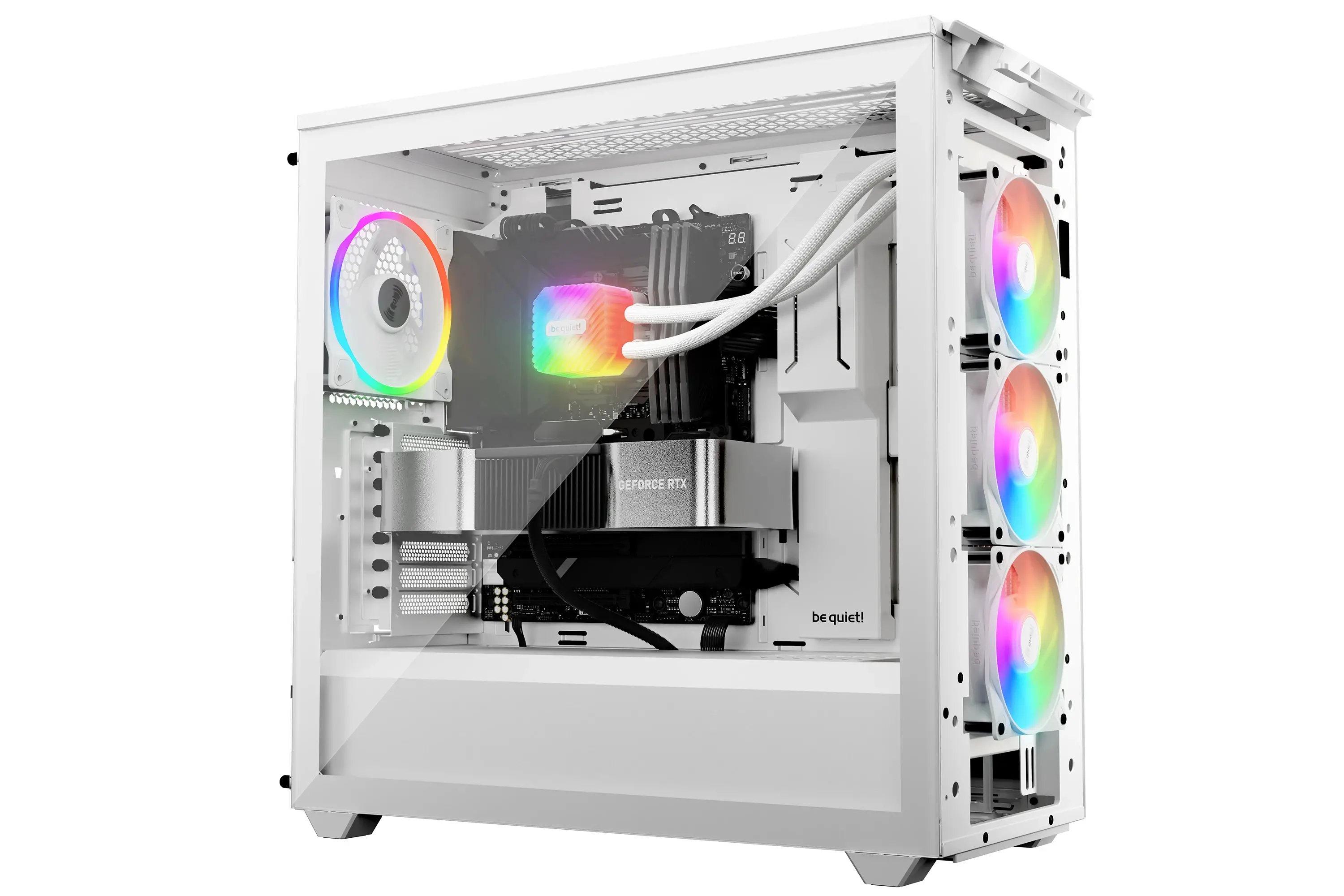 be quiet! водно охлаждане Water Cooling - LIGHT LOOP 360mm White - image 1