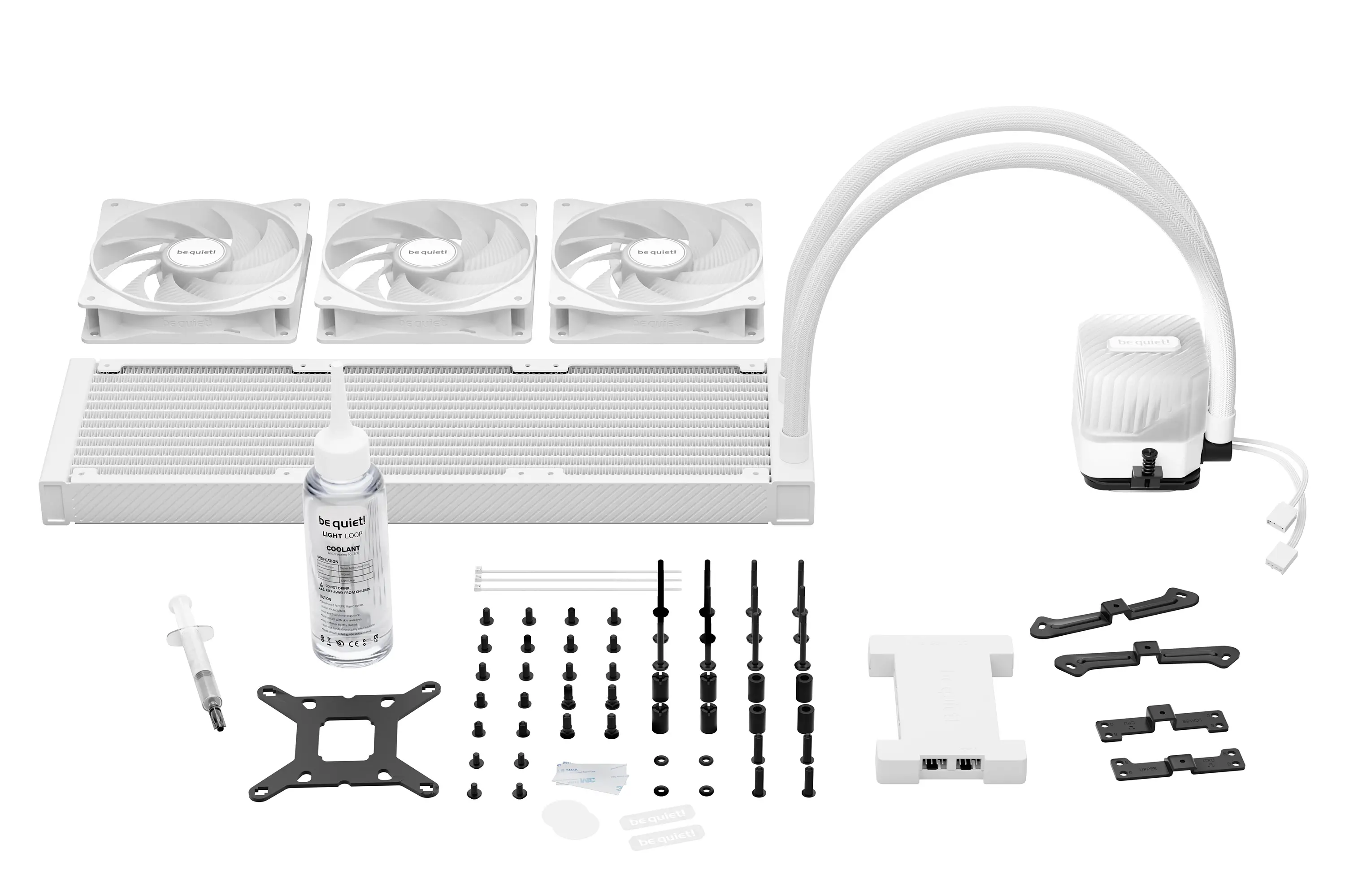 be quiet! водно охлаждане Water Cooling - LIGHT LOOP 360mm White - image 6