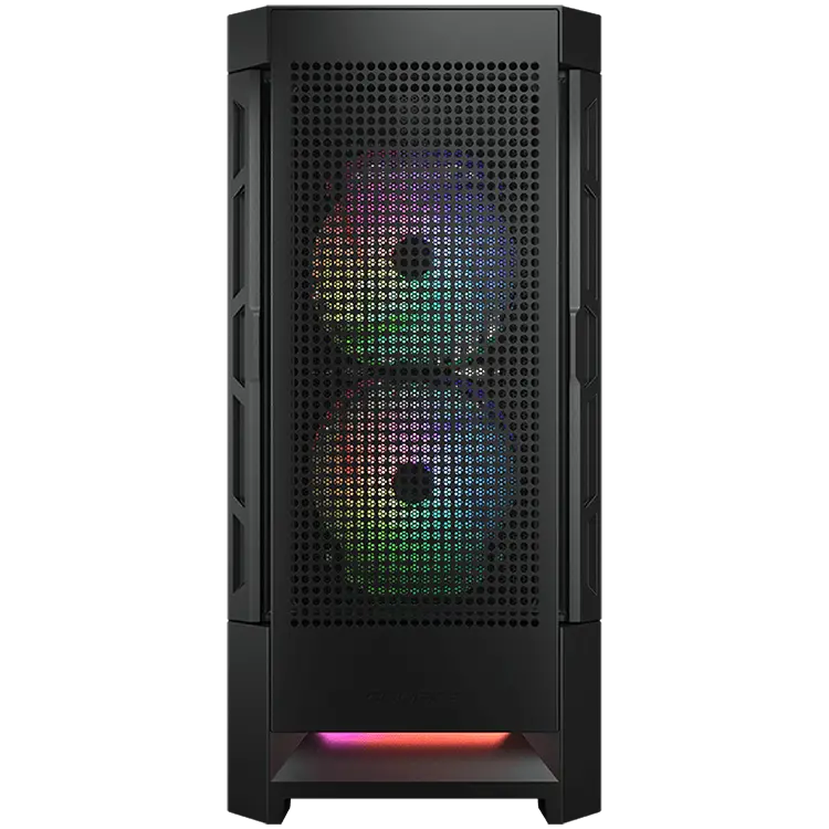 COUGAR DUOFACE RGB PC Case, Mid Tower, Black - image 2
