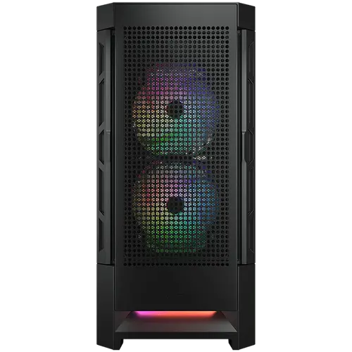 COUGAR DUOFACE RGB PC Case, Mid Tower, Black - image 2