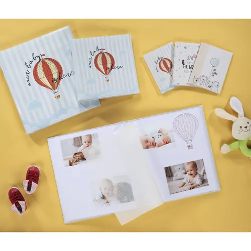 HAMA Memo Album "Our Baby" pentru 200 de fotografii cu dimensiunea 10x15 cm - 5