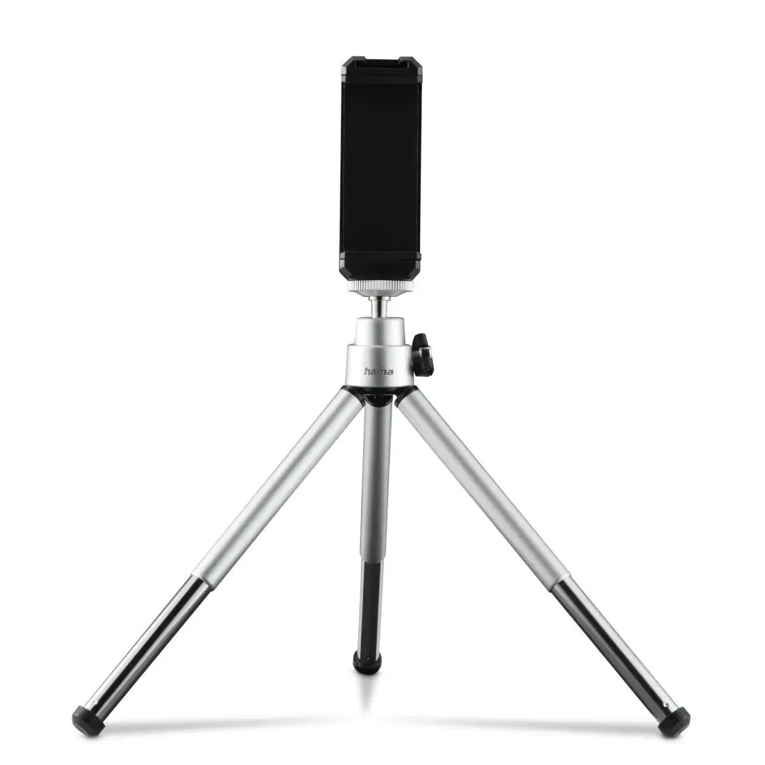 HAMA Μίνι τρίποδο "Fancy 2in1" για κινητό τηλέφωνο και φωτογραφική μηχανή 1/4", 16 εκ., ασημί