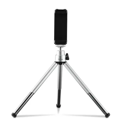 HAMA Mini trepied "Fancy 2in1" pentru telefon mobil și aparat foto 1/4", 16 cm, argintiu - 1
