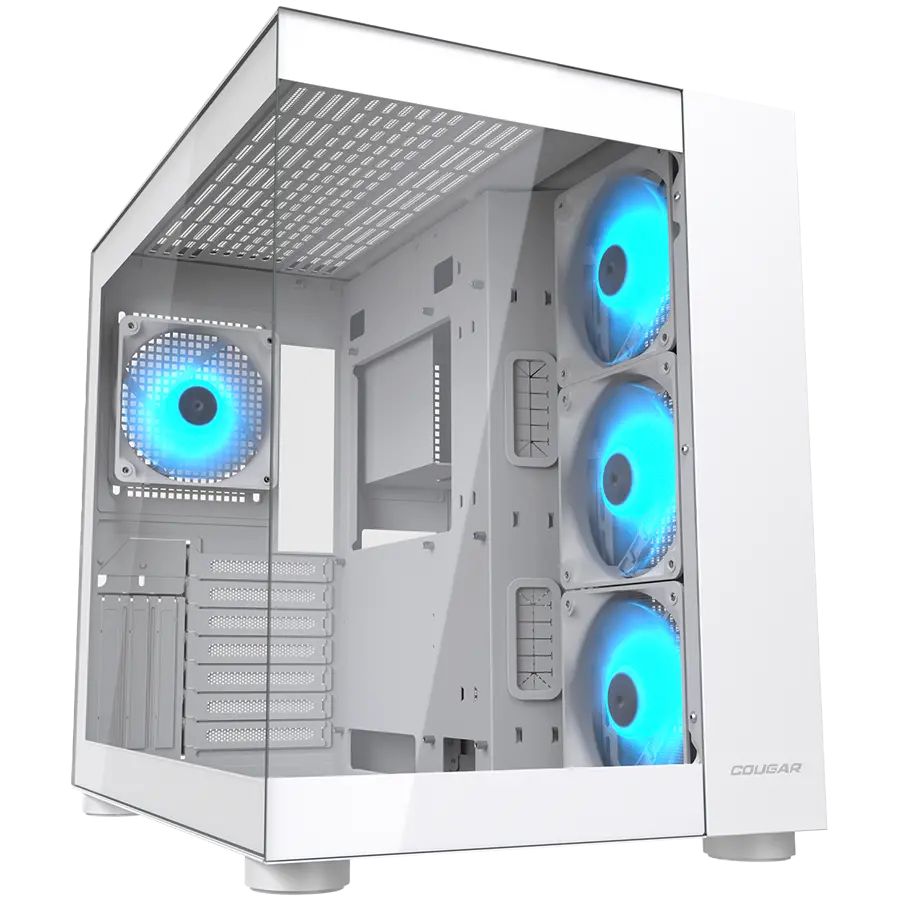 COUGAR FV150 RGB Κουτί υπολογιστή, Mid tower, Λευκό