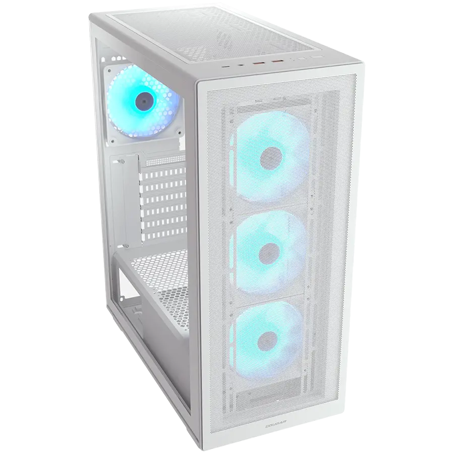 COUGAR MX220 RGB PC Case, Mid Tower, White - image 1