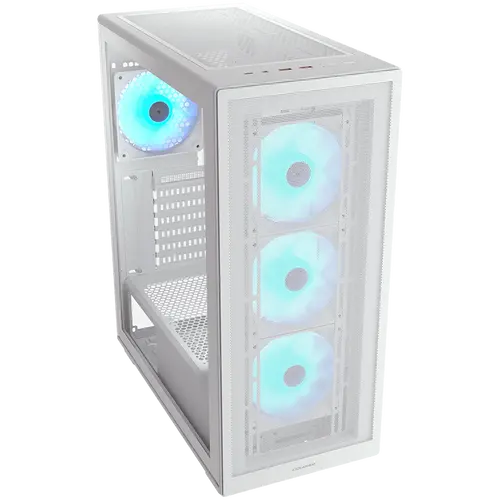 COUGAR MX220 RGB PC Case, Mid Tower, White - image 1