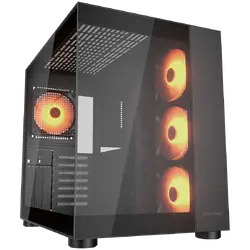 COUGAR FV150 RGB PC Case, Mid tower, Black