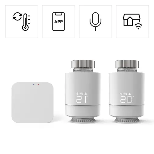 Смарт контрол WLAN система за отопление 2 бр. термо глави, 176662 - image 5