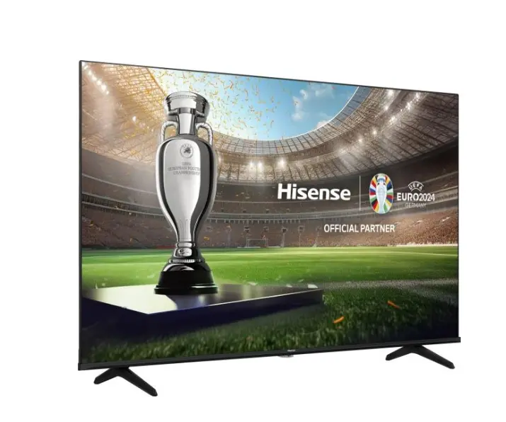 Телевизор, Hisense 55" E7NQ, 4K Ultra HD 3840x2160, QLED, Quantum Dot, HDR 10+, HLG, Dolby Vision, DTS Virtual X, Smart TV, WiFi, Light Sensor, BT, Anyview Cast, 3xHDMI, 2xUSB, LAN, CI+, DVB-T2/C/S2, Black - image 1