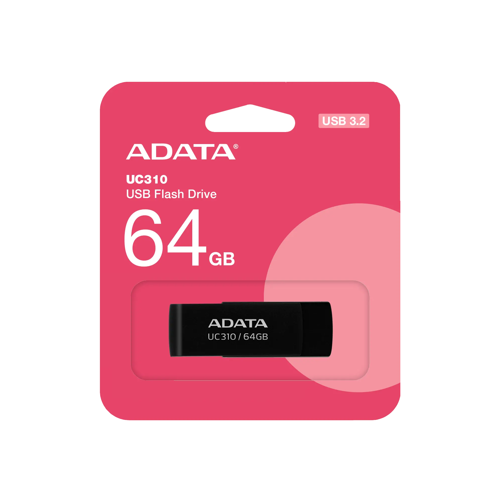 Памет, 64GB UC310 ADATA BLACK