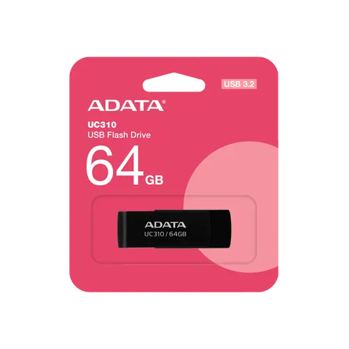 Памет, 64GB TYPE-C UC310 ADATA BLACK