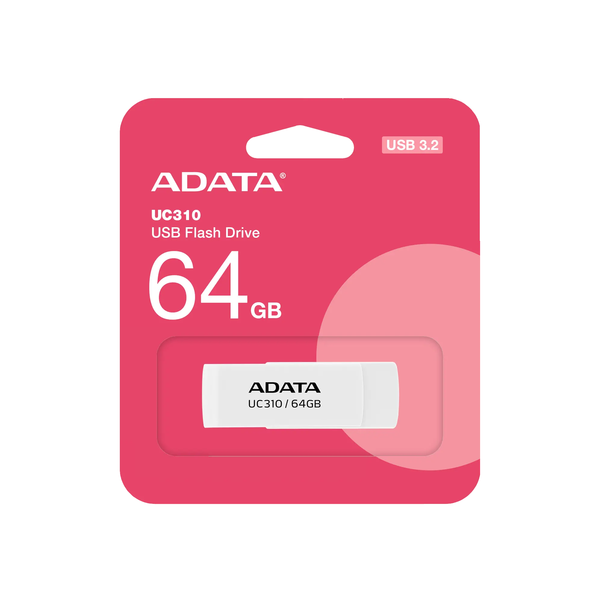 Памет, 64GB UC310 ADATA WHITE