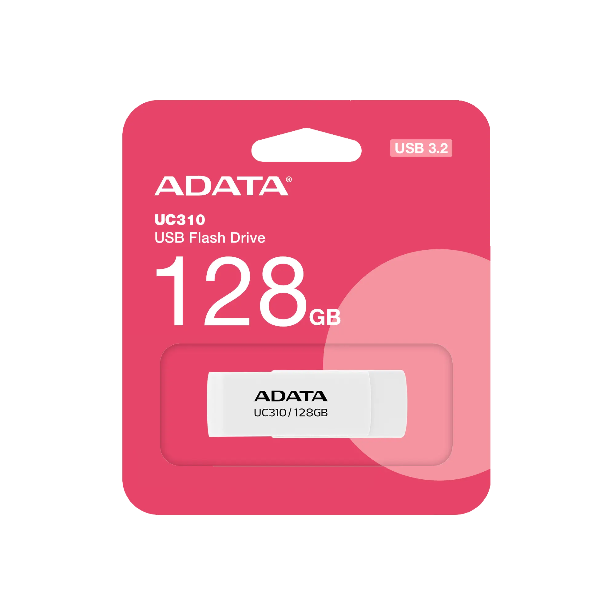 Памет, 128GB UC310 ADATA WHITE
