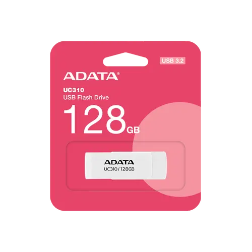 Памет, 128GB UC310 ADATA WHITE