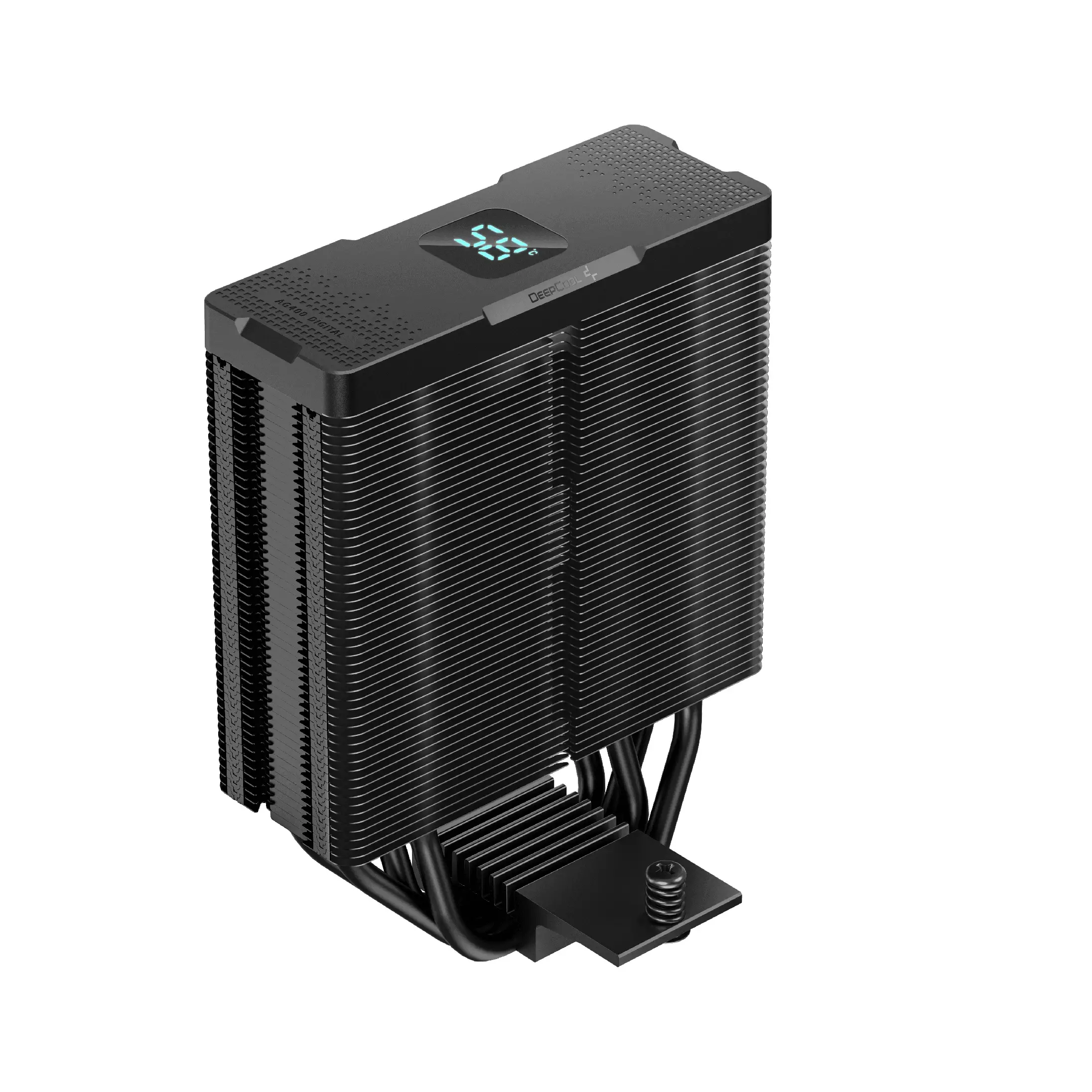 DeepCool охладител CPU Cooler AG400 DIGITAL PLUS - Addressable RGB - LGA1700/AM5 - image 6