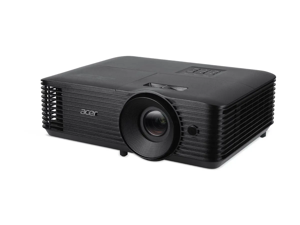 Proiector multimedia, Acer X1328, DLP, WXGA (1280 x800), 5000 ANSI lumeni, 20 000:1, 1.1x, compatibil 3D, HDMI 1.4x2, VGA intrare/ieșire, ieșire - image 1